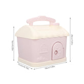 Pink House-Shaped Piggy Bank